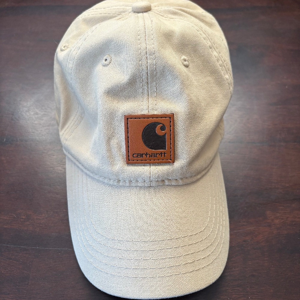 Tan carhart baseball cap